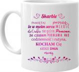 Koszulkowy Skarbie - kubek z nadrukiem