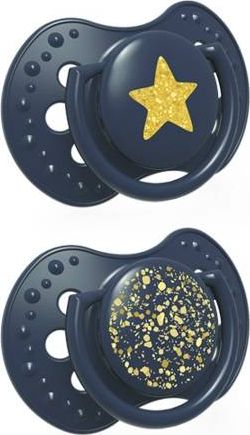 Lovi Smoczek silikonowy dynamiczny 0-3 Stardust uniwersalny