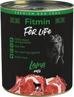 Fitmin FITMIN For Life dog konserwa lamb 800g
