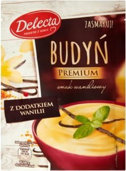Delecta BUDYŃ SMAK WANILIOWY Z NATURALNĄ WANILIĄ 47g DELECTA