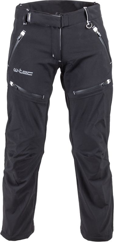 W-Tec Damskie spodnie motocyklowe softshell NF-2880 Kolor Czarny, Rozmiar XXL (12070)
