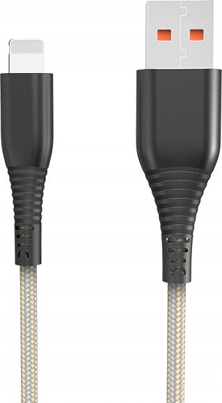 Kabel USB Jellico USB-A - 1.2 m Szary (6971805925512)
