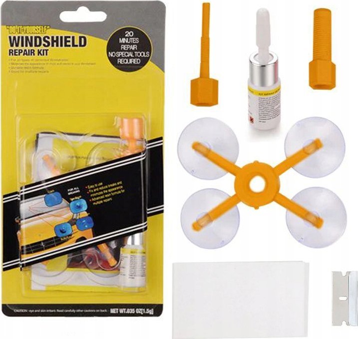 ZESTAW NAPRAWCZY DO SZYBY SAMOCHODOWEJ 2 CAR-01