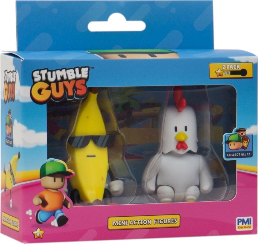 Figurka STUMBLE GUYS STUMBLE GUYS - MINI FIGURKI- ZESTAW 2 FIGUREK VER.C