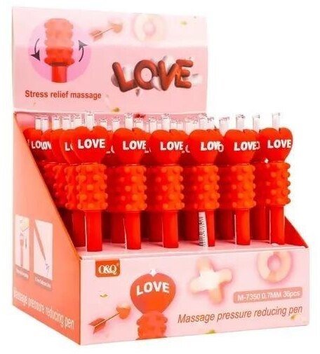 Długopis żelowy Love (36szt)