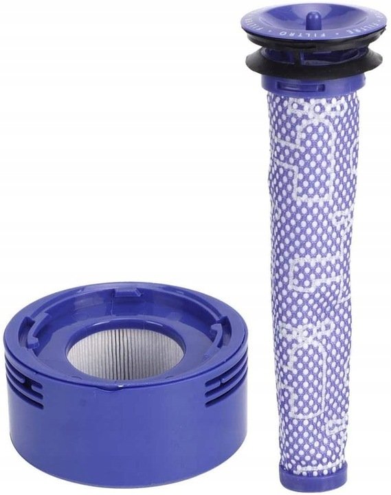 Bisanti 2 sztuki Zetaw Filtr Filtry do Dyson V7 V8