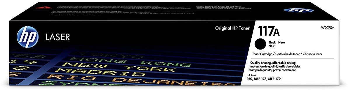 Kasete HP No.117A (W2070A) BK 1000psl OEM