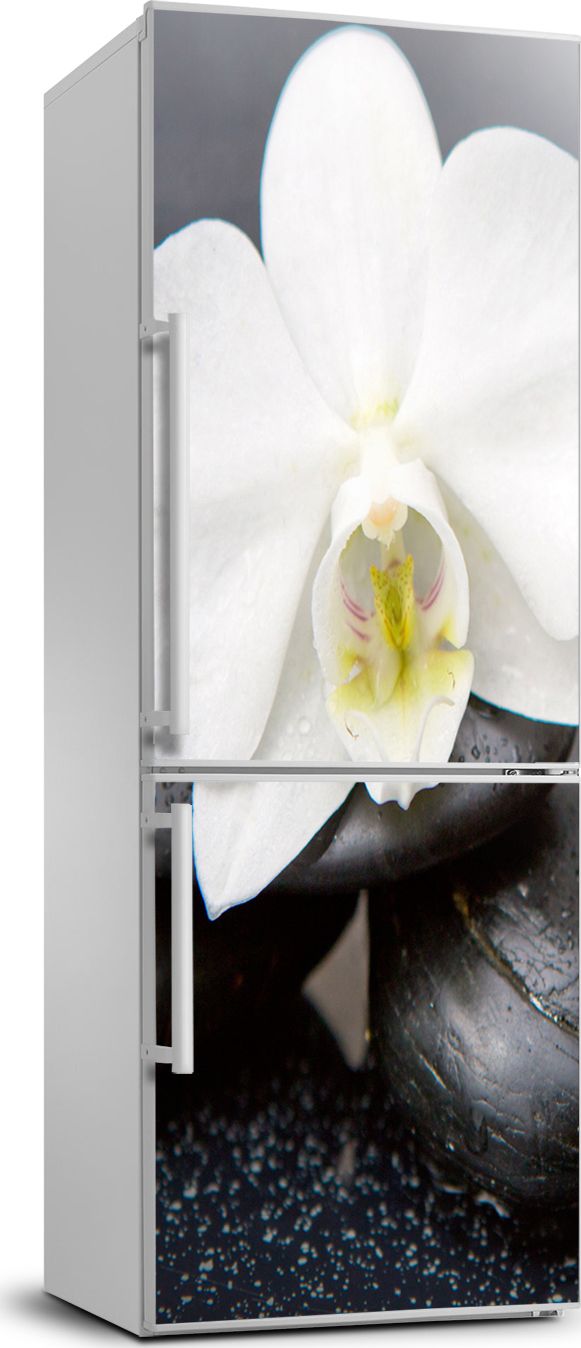 Tulup Naklejka samoprzylepna na lodówkę 70x190 cm Orchidea