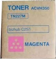 Toner Konica Minolta oryginalny toner TN227M, magenta, 24000s, ACVH350, Bizhub C257i, O