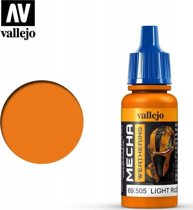 Vallejo Vallejo: 69.505 - Mecha Weathering - Light Rust Wash (17 ml)