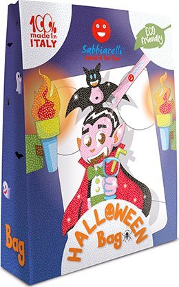 Sabbiarelli Zestaw do kolorowania piaskiem Sabbiarelli Bag - Halloween 3l+ SABBIARELLI
