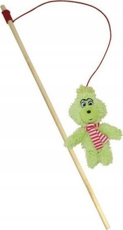 Nobby NOBBY ZABAWKA ŚWIĄTECZNA DLA KOTA WĘDKA GRINCH 13cm /20