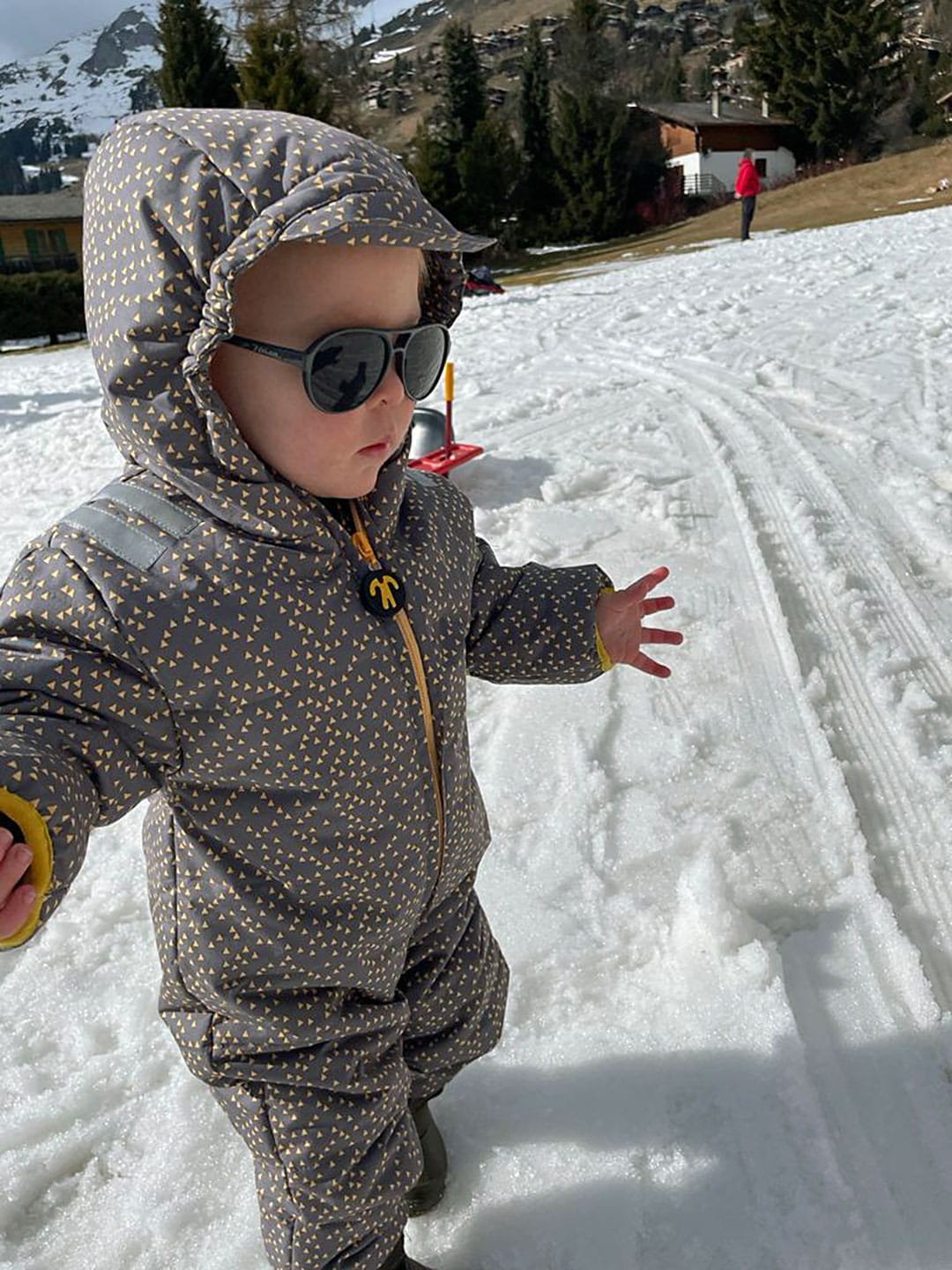 DucKsday Kombinezon zimowy szary Ducksday, Puck, 92