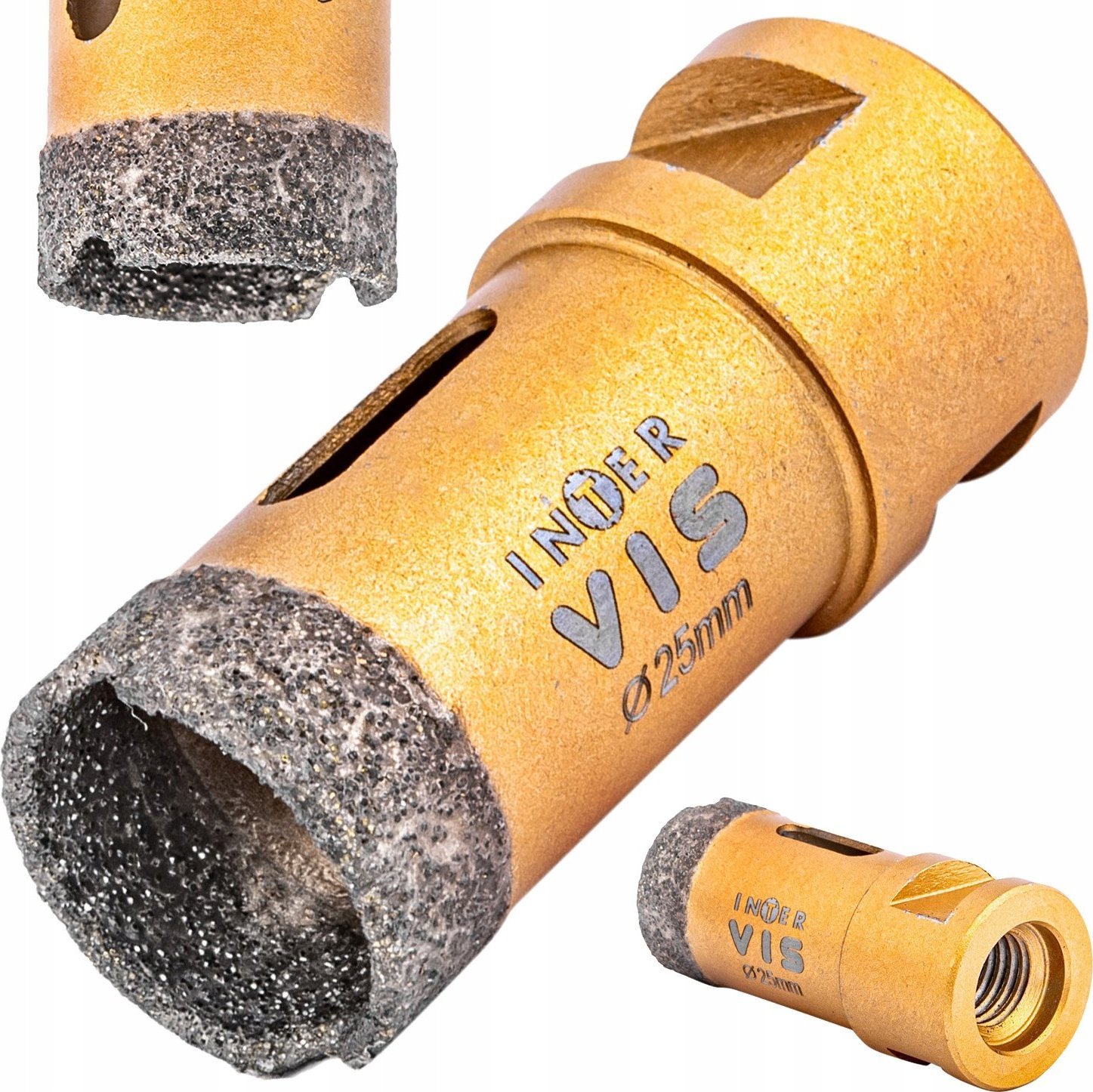 Inter-Vis OTWORNICA DIAMENTOWA DO GRESU KAMIENIA KORONKA 25