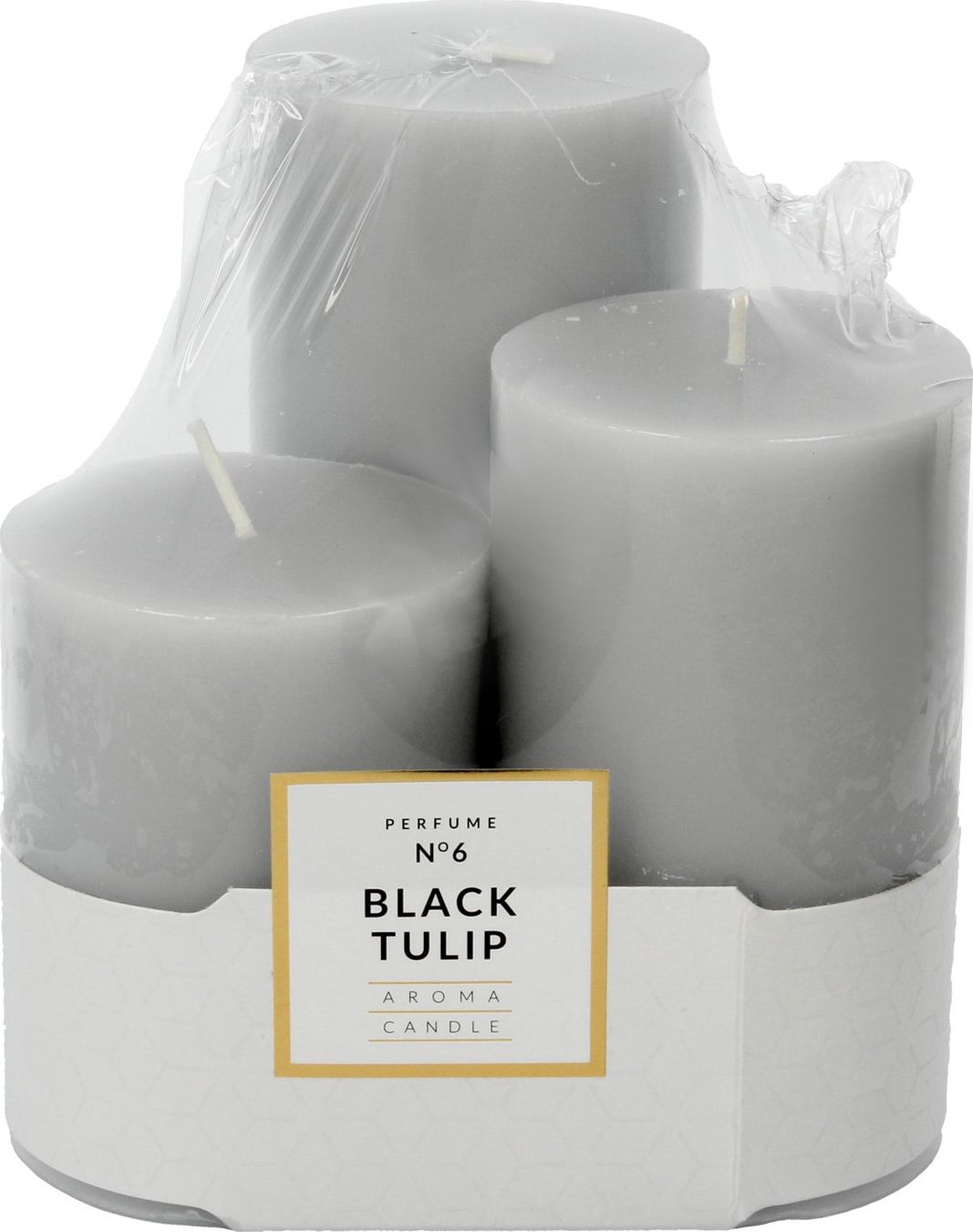 Artman świeca zapachowa Glass Classic Perfume nr 6 Black Tulip 1 opakowanie 3 sztuki (980786)