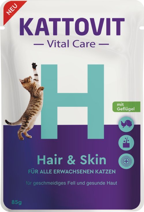 Triton Kattovit Vital Care Hair & Skin 85g