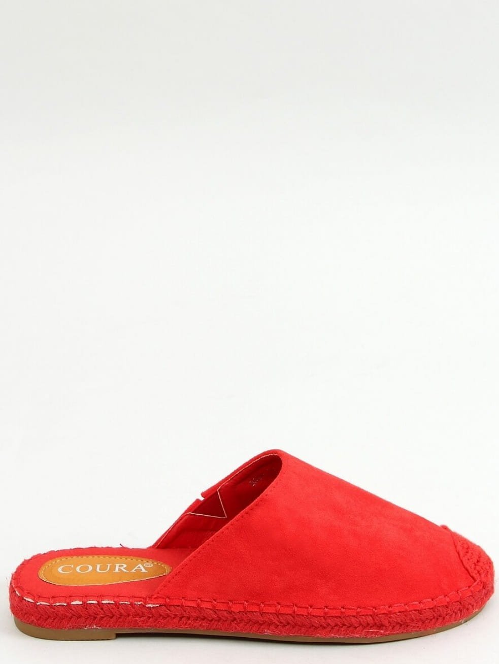 Inello KLAPKI ESPADRYLE FULL KOLOR CZERWONE 3899 RED