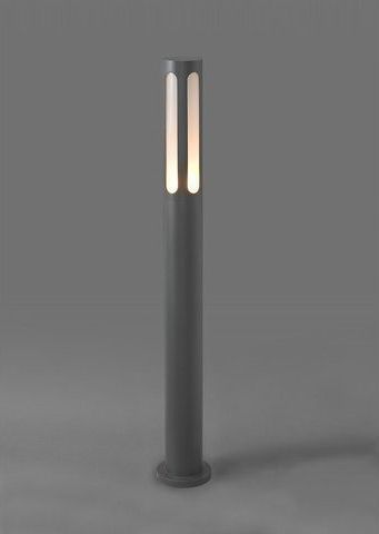 Nowodvorski Lampa zewnętrzna Mekong I 1x18W E27 100 cm IP42 szara (4698)