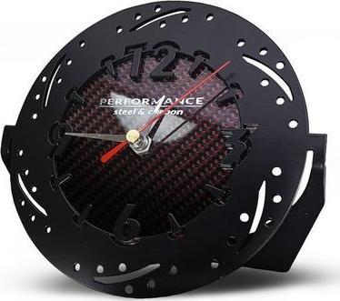 Avisa Zegar ścienny TARCZA HAMULCOWA (Carbon+Stal)