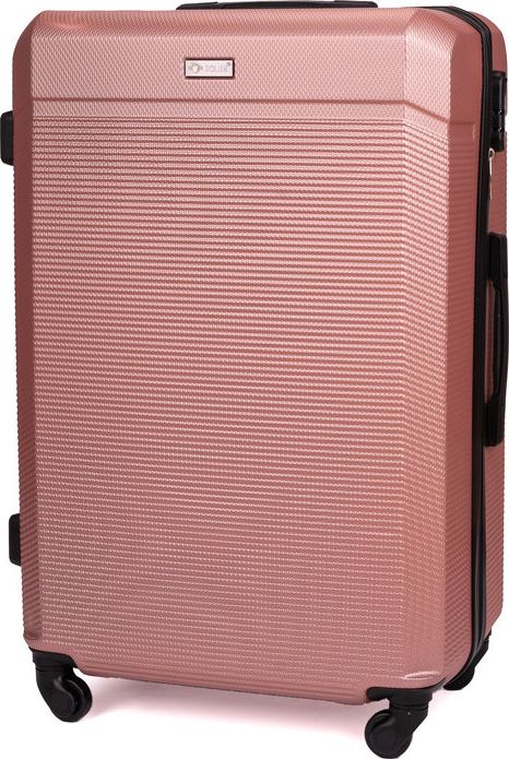Solier Walizka podróżna twarda średnia STL945 pudrowy róż Nie dotyczy