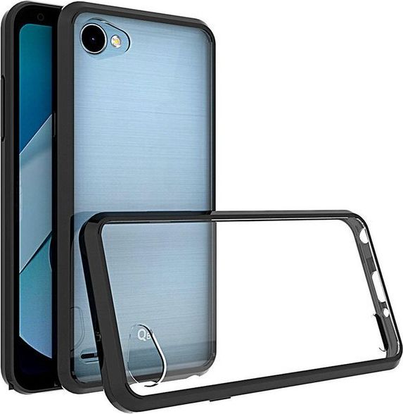 Alogy Etui Alogy Crystal Armor do LG Q6 Czarne uniwersalny