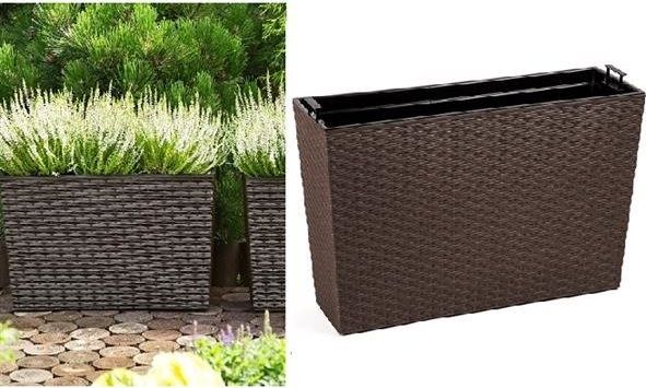 Lamela KWIETNIK z wkładem WERBENA RATAN CAPPUCINO 19x56