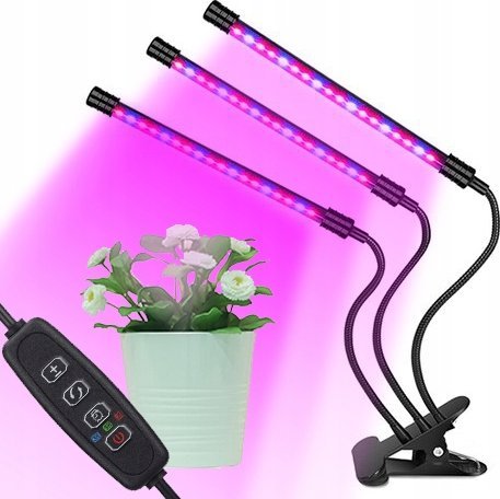 LAMPA DO ROŚLIN 3 GŁOWY SLIM 3 HEAD GROW LIGHT