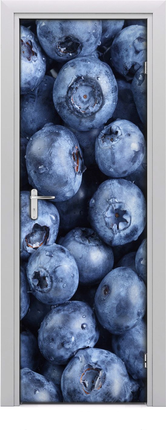 Tulup Fototapeta samoprzylepna na drzwi 75 x 205 cm żurawina