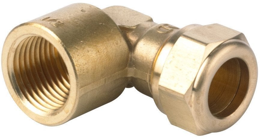 VSH kompression vinkel 90° muffe 18 mm X 3/4