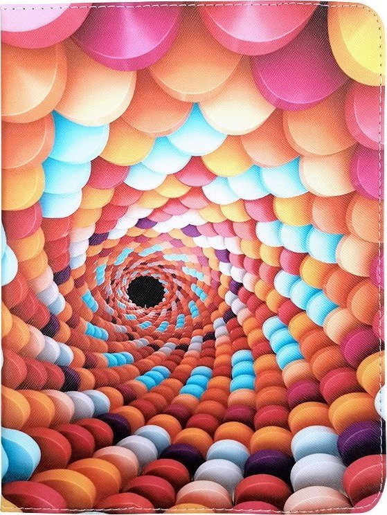 Etui na tablet TelForceOne Uniwersalne etui do tabletów 9-10" candy spiral