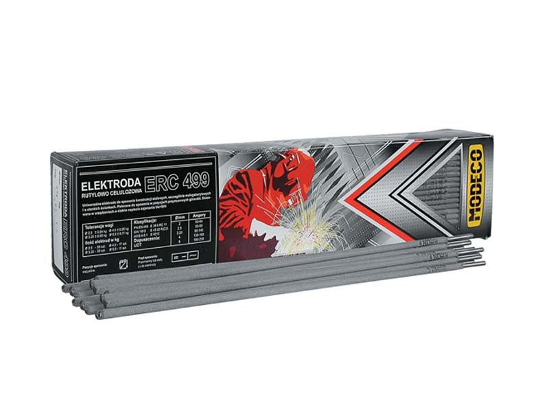 Modeco Elektrody spawalnicze z otuliną rutylowo-celulozową fi3,2 5kg - MN-97-906