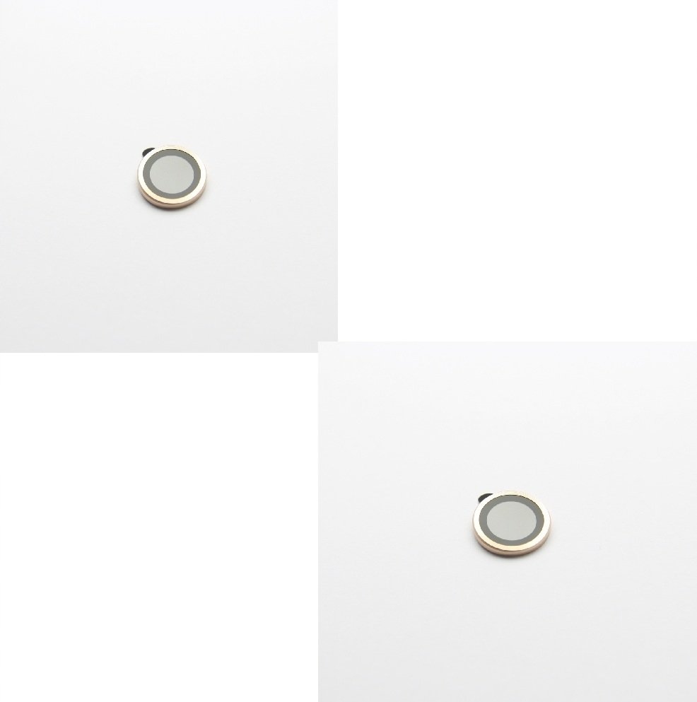 Zestaw szkieł na aparat do iPhone 12 Mini / iPhone 12 / iPhone 11 złoty (2szt)