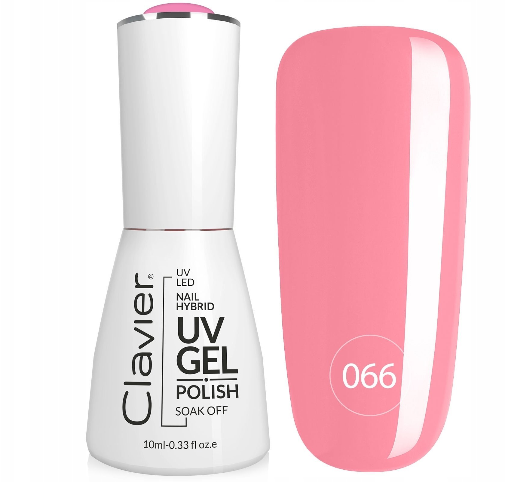 Realac CLAVIER_Nailsology Gel Polish hybrydowy lakier 066 Fizzy Pink Love 8ml