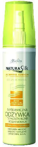 Marion Odżywka Natura Silk Błyskawiczna do włosów blond i rozjaśnionych 150 ml