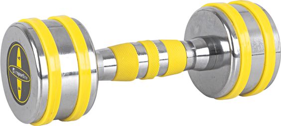 inSPORTline ‎Hantel Yellsteel chromowany 1 x 4 kg