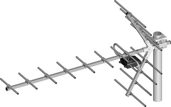 Antena RTV LechPol TV kierunkowa DVB-T Yaga 16-elementów (ANT0192)