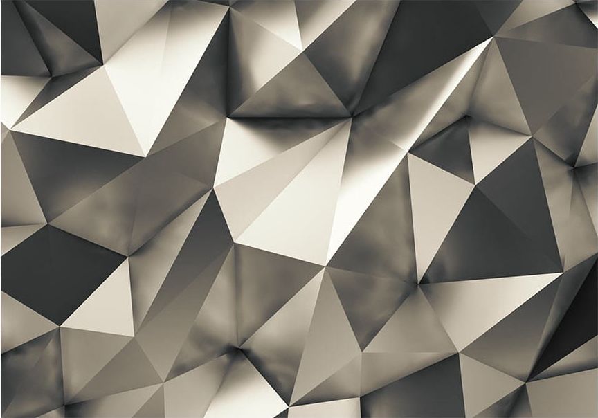 DecoNest Fototapeta - Kosmiczne srebro - 150X105