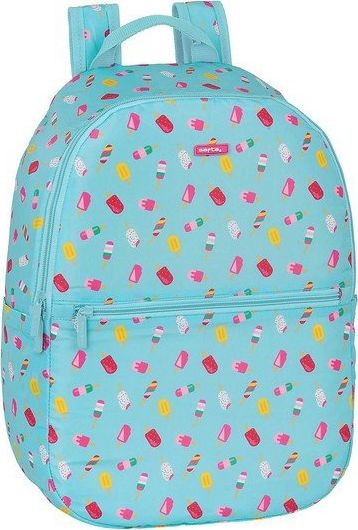 Mimetic Plecak szkolny Safta Turkusowy