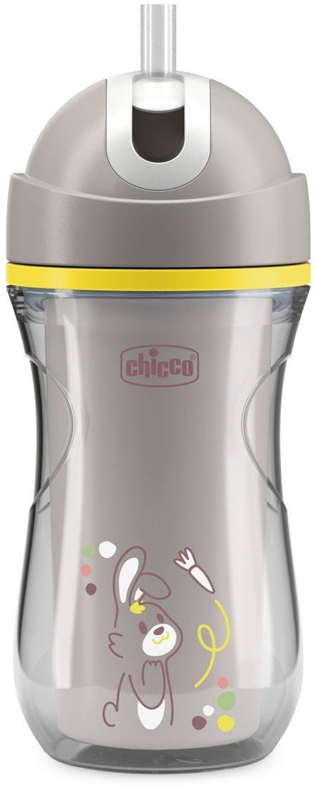 CHICCO-699135-KUBEK NIEKAPEK TERMICZNY ZE SŁOMKĄ 266ML