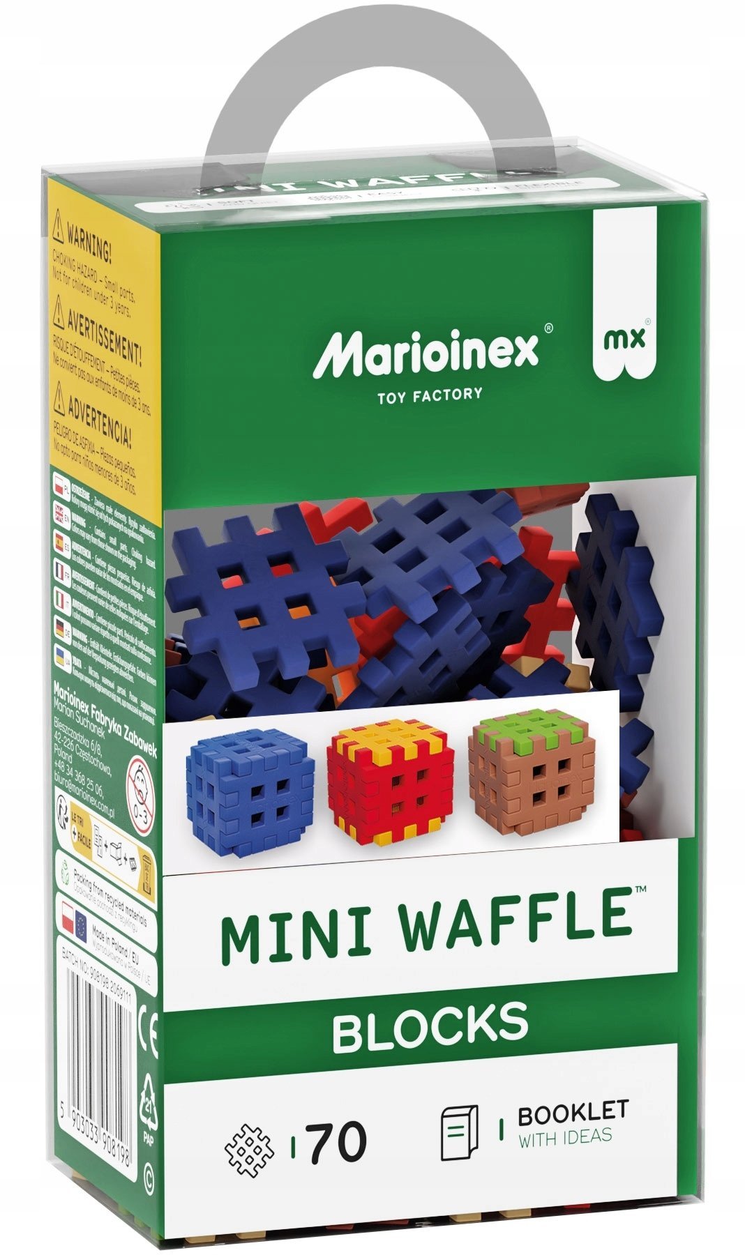 *****Klocki waffle mini Blocks 70el 08198
