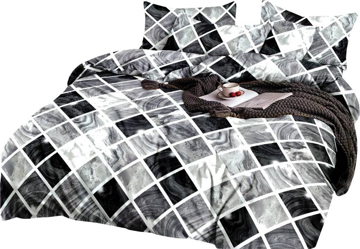 LOZKOHOLICY.PL Sp.z o.o. Sp. K. Pościel 160 x 200 3cz Satynowa Dalwin 714