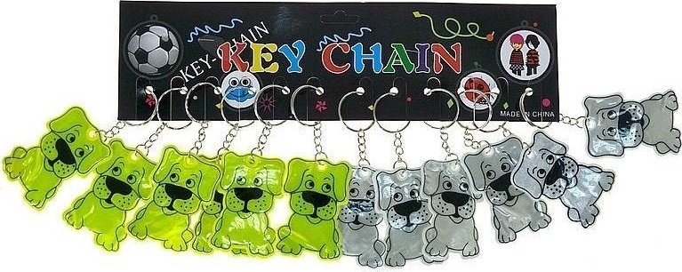 Brelok odblaskowy (12szt)