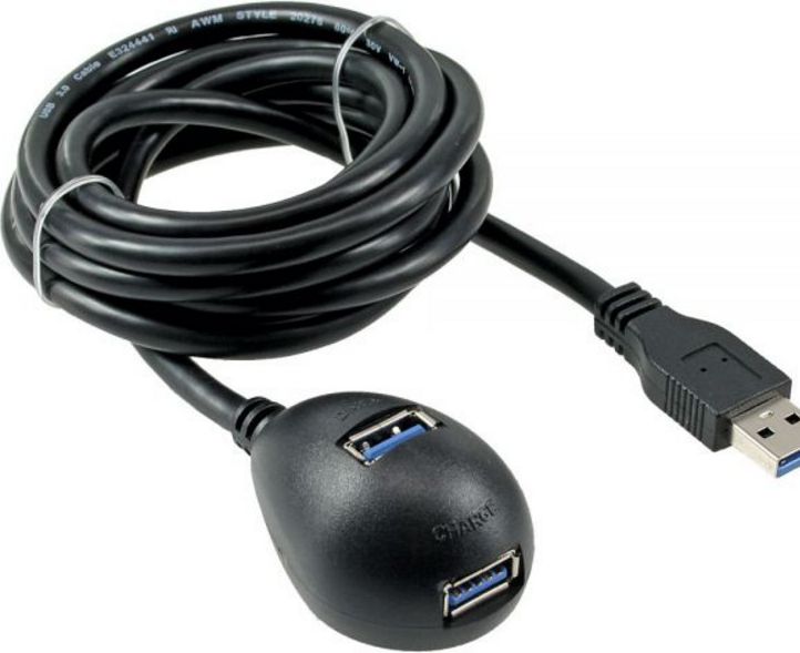 HUB USB InLine 2x USB-A 3.0 (35651)
