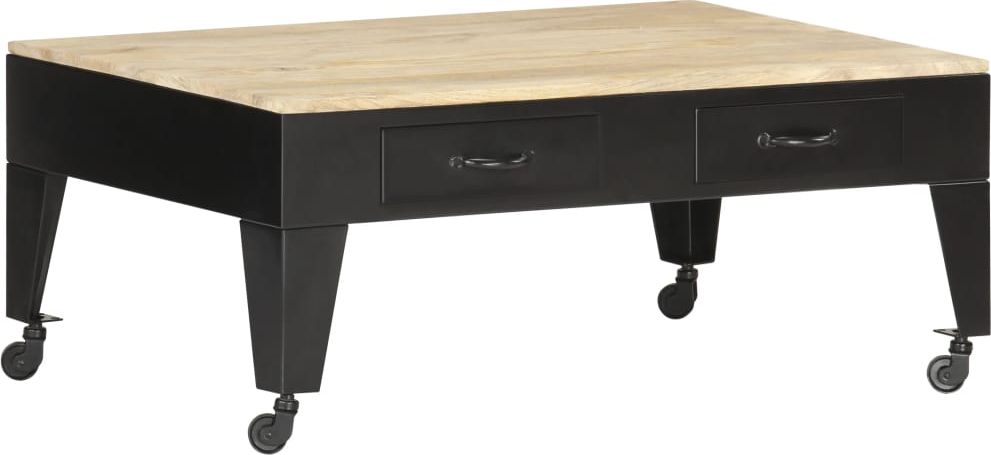 vidaXL Stolik kawowy, 100 x 60 x 40 cm, lite drewno mango