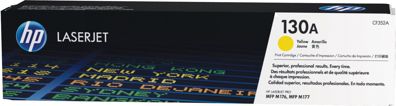 Toner HP 130A Yellow Oryginał (CF352A)
