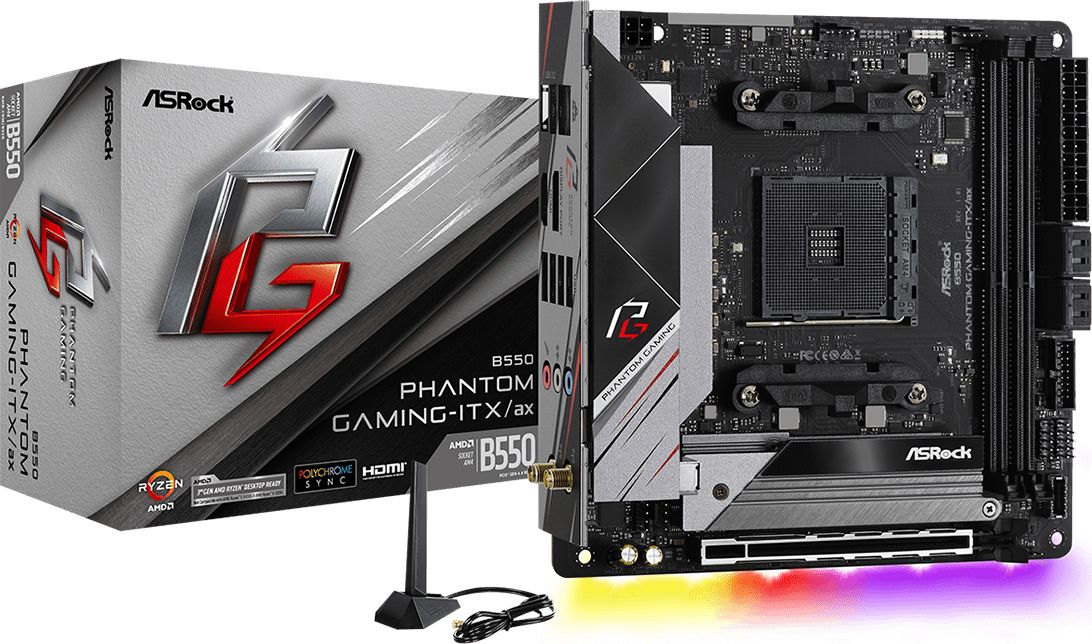Płyta główna ASRock B550 PHANTOM GAMING-ITX/AX