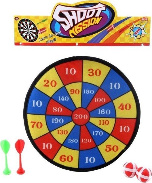 Tarcza z piłeczkami na rzep