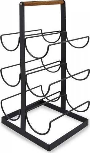 Quid Stojak na Butelki Quid Metal Drewno (20 x 19 x 48 cm)