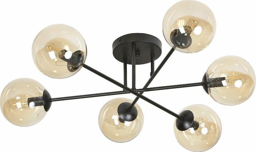 Lampa sufitowa Selsey SELSEY Lampa sufitowa Minturno miodowa x6