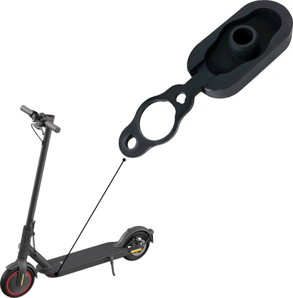 Hulajnoga elektryczna INOPARTS Pokrywa Zaślepka portu ładowania do Xiaomi - kolor Czarny